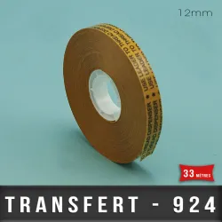 Transfert d'adhésif pour ATG 3M 12mm X33M