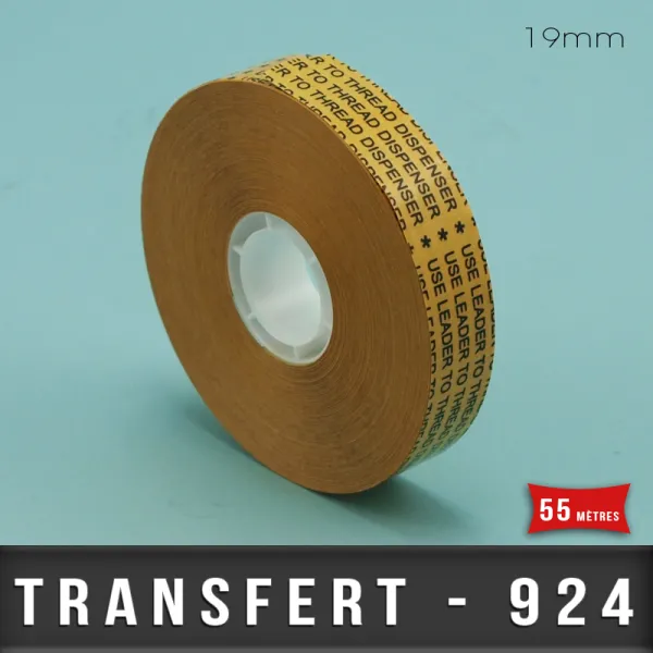 Transfert d'adhésif pour ATG 3M 19mm X33M