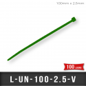 Lien de Fermeture nylon 2,5mm Vert