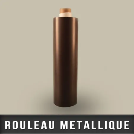 Rouleau metallique recepteur neutre EP 0,4mm Rouleau metallique recepteur neutre EP 0,4mm