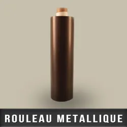 Rouleau metallique recepteur neutre