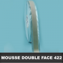 Format mousse adhésive double face 0,8mm 25X5mm