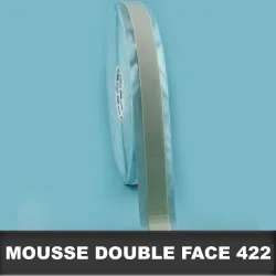 Format mousse adhésive double face 0,8mm 25X5mm