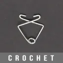 Crochet métal 431 mini 30mm