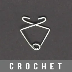 Mini crochet Métal pour Faux-Plafond