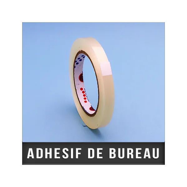 Ruban adhésif de bureau 12mm x 66M diamètre 76mm