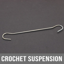 Crochet de suspension 432-1 L 150mm
