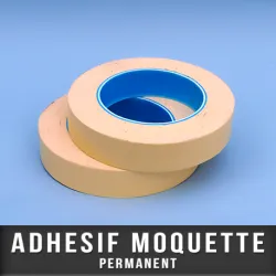Adhésif moquette permanent