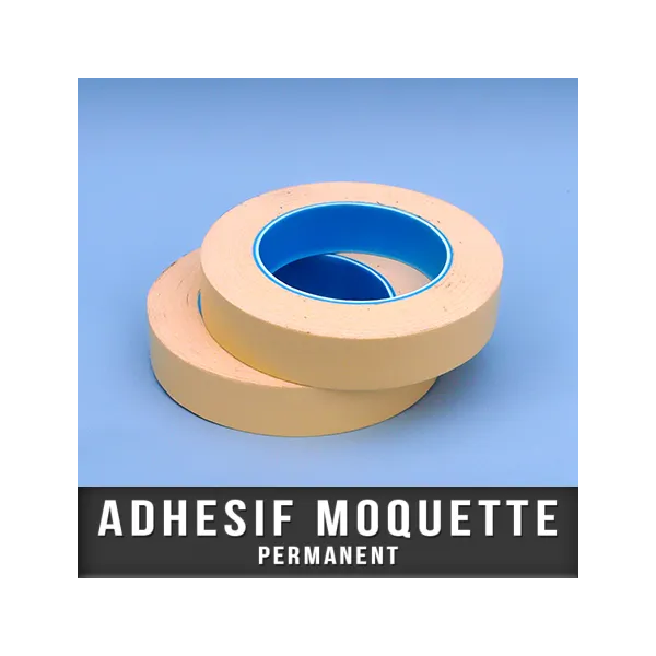 Adhésif moquette permanent