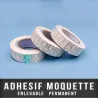 Adhésif moquette enlevable / permanent 25mm X 50ML