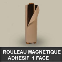 Magnétique adhésif 1 face