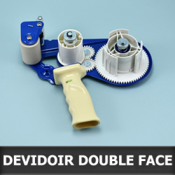 Dévidoir double face