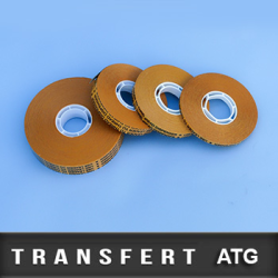 Rouleaux de transfert adhésif pour ATG double face acrylique
